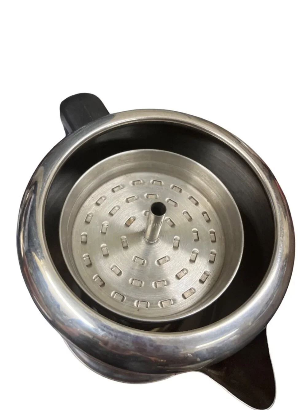 Farberware Yosemite large stainless steel coffee stove top percolater SKU 10-596